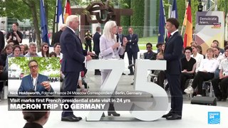 Macron in Germany: Show of unity despite divisions over Ukraine, energy