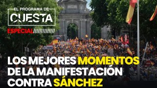 Los mejores momentos de la manifestación contra Sánchez