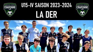 ASC U15-IV - La victoire pour la DER de la saison 2024-2025