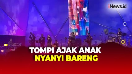 Beri Kejutan, Tompi Ajak Anak Duet pada Hari Terakhir Java Jazz 2024