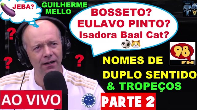 Nomes de Duplo Sentido AO VIVO PARTE 2 Abraços Perigosos do Guilherme Mello ⚽& OUTROS ERROS