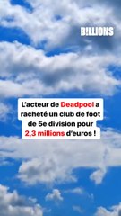  2.3 millions d’€ pour acheter ce club ⁉️