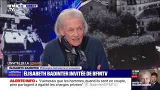 Suivez en direct l'interview d'Élisabeth Badinter