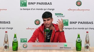Tennis - Roland-Garros 2024 - Carlos Alcaraz : 