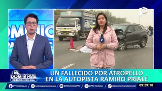Trágico accidente en Huachipa: motociclista muere tras ser atropellado en autopista Ramiro Prialé