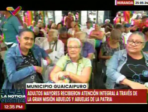 Miranda | Abuelos y abuelas recibieron atención integral y entretenimiento a través de la GMAAP