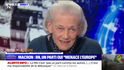 Élisabeth Badinter: "En votant pour le Front national, on prend des risques pour la démocratie"