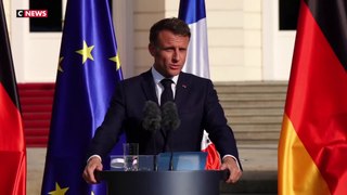 Emmanuel Macron : «Ce n'est pas moi qui ait choisi un adversaire qui est l'extrême-droite»