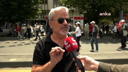 Büyük mitinge katılan emekli konuştu: "Yeşil pasaportum 0 kilometre"