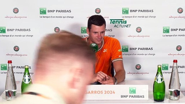 Tennis - Roland-Garros 2024 - Hubert Hurkacz : I knew that if I raised my level a little, everything would be fine