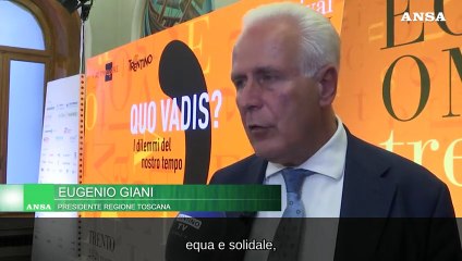 Giani: "No all'Autonomia differenziata, si' all'Autonomia equa e solidale"