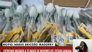Aragua | Gobierno Bolivariano entrega insumos para el beneficio de los habitantes del mcpio. Mario Briceño Iragorry