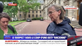 Attaque au couteau à Lyon: l'une des victimes est mineure et âgée de 17 ans, son pronostic vital n'est pas engagé, selon la préfète Fabienne Buccio