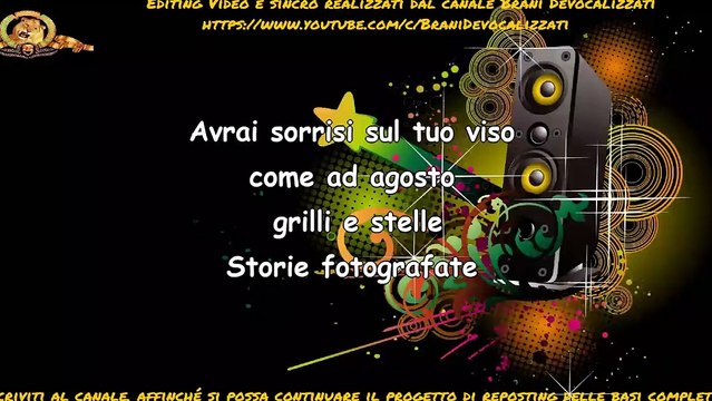 Claudio Baglioni - Avrai 1982 Karaoke