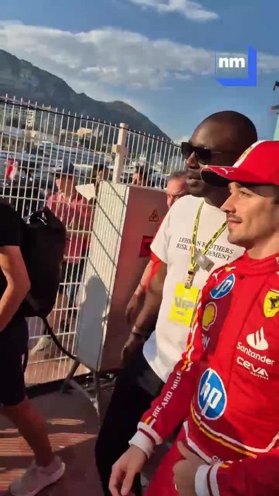 Charles Leclerc réagit à sa victoire du Grand Prix de Monaco