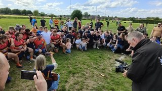 Les scènes de joies au Tournai RC après la montée en N2