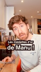Les médailles d’or de Manu