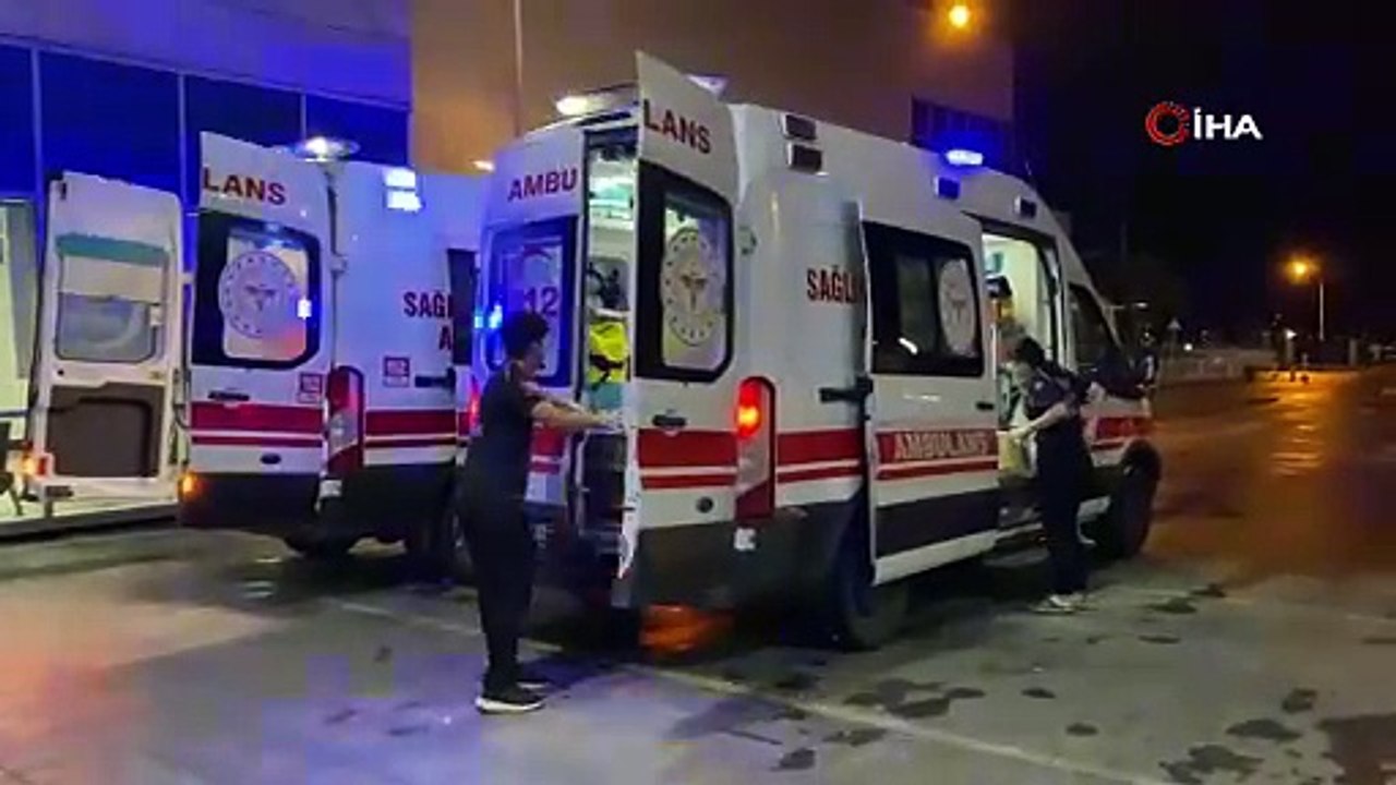 Mersinde trafik kazası
