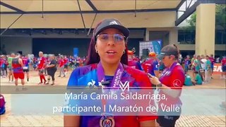 Participantes de la Primera Maraton del Valle
