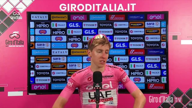 Cycling - Giro d'Italia 2024 - Tadej Pogacar : I'm speechless. This is amazing