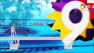 Canal 9 (Resistencia) - ID + Promos + Inicio de Noticiero 9 Medianoche - 17/08/2018