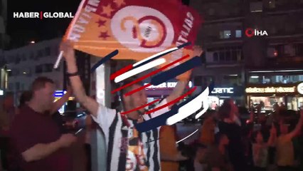 Bursa sarı-kırmızı! Şampiyonluk coşkusunda Beşiktaş detayı