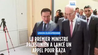 Bruxelles : le premier ministre palestinien a rencontré les partenaires internationaux