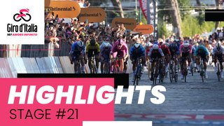 Giro d'Italia 2024 | Stage 21: Highlights