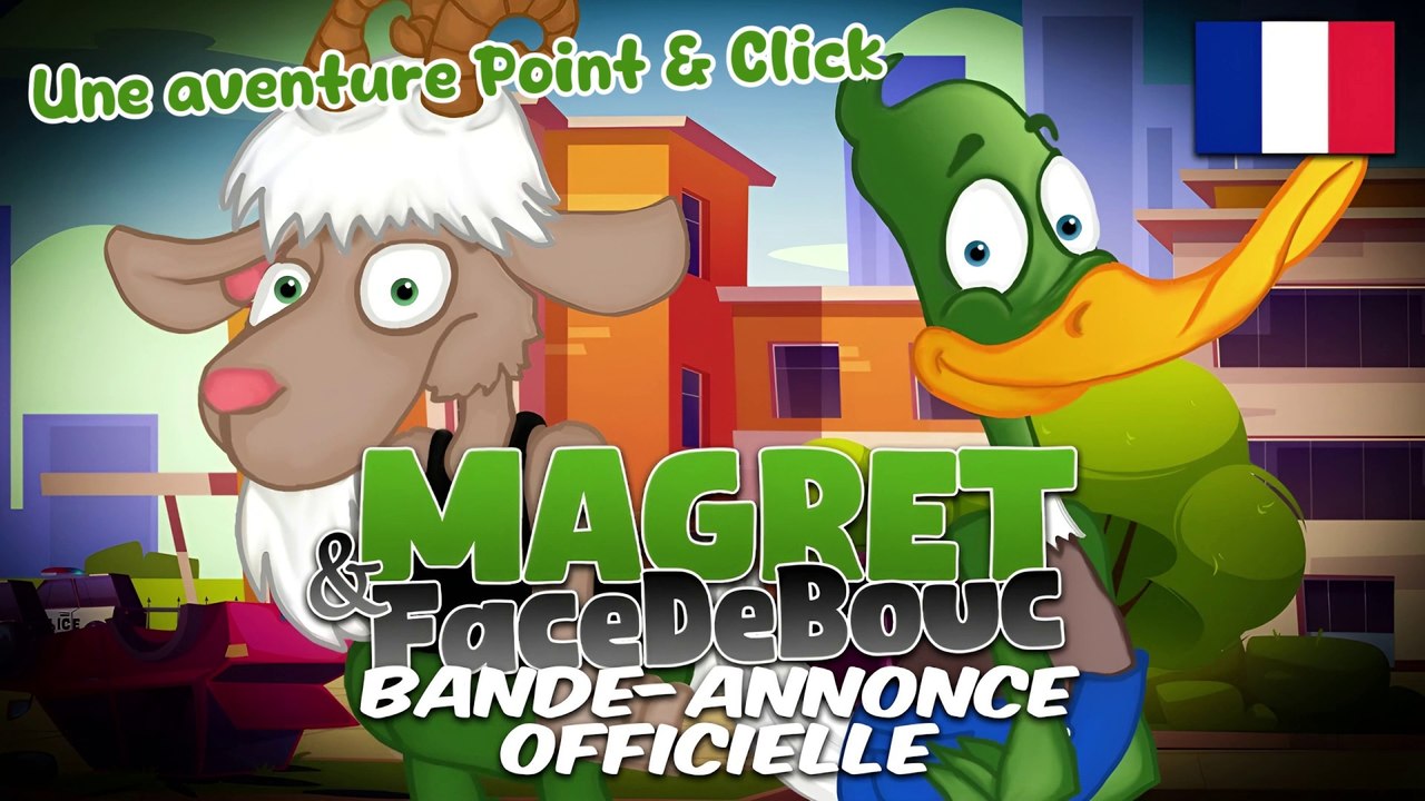 MAGRET & FACEDEBOUC: The buddy-buddy case is an independent point and click video game in the tradition of 90s classics