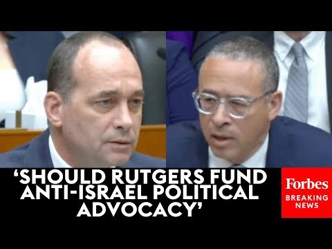 'Do You Have An Opinion On Anything?': Bob Good Hammers Rutgers President Over Campus Protests