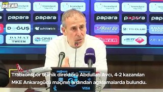 Abdullah Avcı'dan taraftara mesaj! 