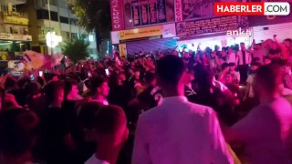 Galatasaray'ın şampiyonluk kutlamalarında gerginlik yaşandı