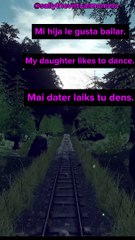 19. Aprende a decir en Ingles: My daughter likes to dance.