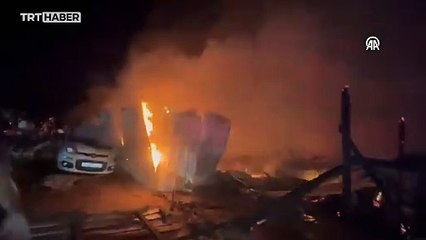 İsrail Refah'ta çadır kenti vurdu