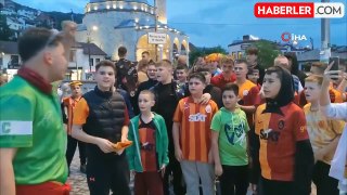 Kosova'da Galatasaray Şampiyonluğu Coşkusu