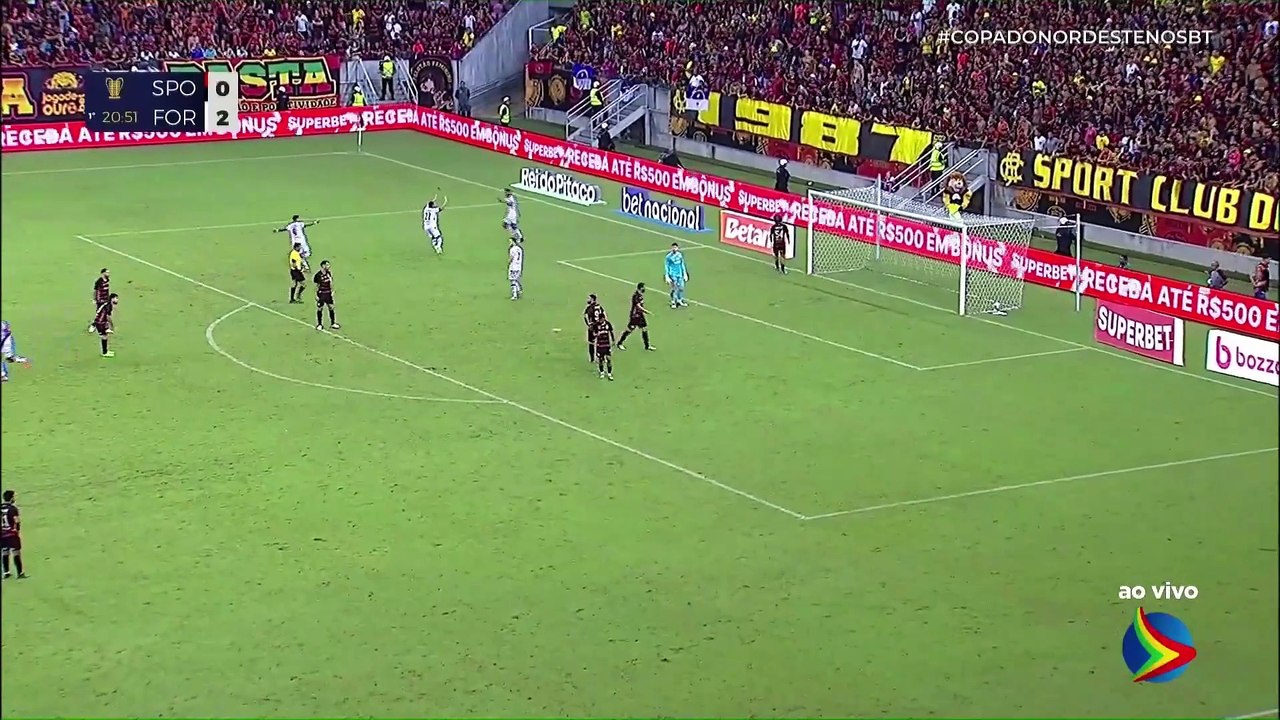 Sport 0x3 Fortaleza - Gol de Hércules - Semifinal Copa do Nordeste - 26 05 2024