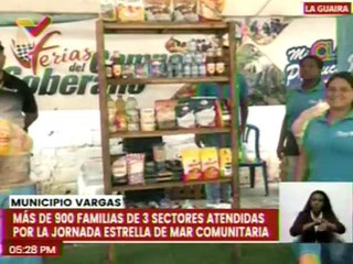 Jornada "Estrella de Mar" atiende a más de 900 familias del estado La Guaira