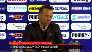 Osman Zeki Korkmaz: Önümüzdeki sezon için mesaj verdik
