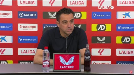 Xavi alucinó: el sentido mensaje de un periodista que no se esperaba