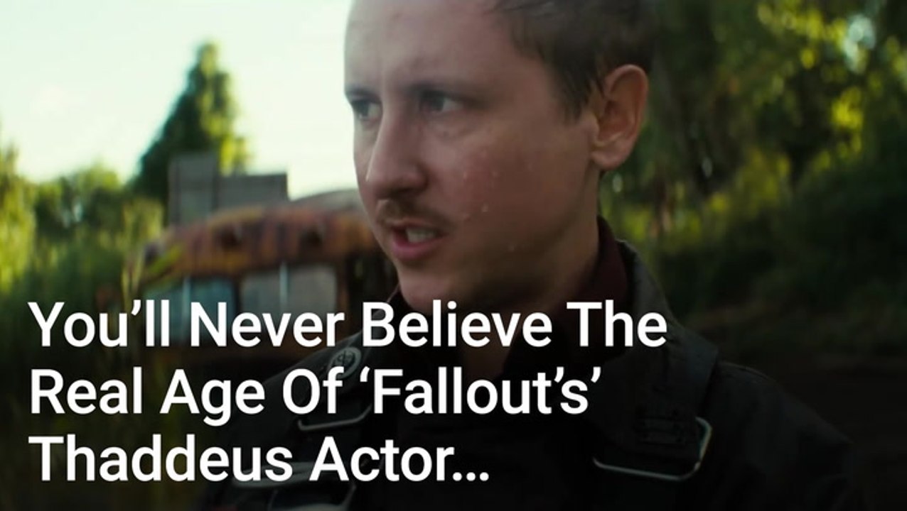 I Just Learned The Real Age Of 'Fallout's' Thaddeus Actor, And I'm Not The Only Fan Who's In Disbelief
