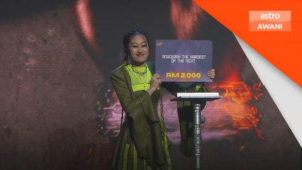 Kekal tiga teratas, Aisha Retno juara minggu Mega Dansa