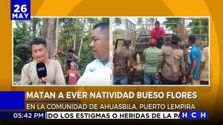 Desconocidos acribillan a una persona en Ahuasbila, Puerto Lempira