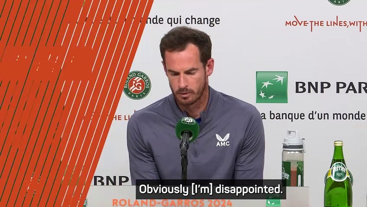 I wish I could have done a little better - Murray