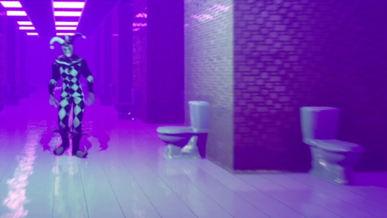 Im Horrorspiel The Bathrooms werdet ihr von einem Grusel-Clown bis aufs stille Örtchen verfolgt