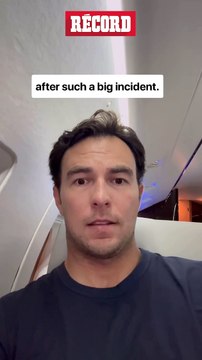 CHECO PÉREZ TRAS EL CHOQUE EN EL GRAN PREMIO DE MÓNACO: VOLVEREMOS MÁS FUERTES