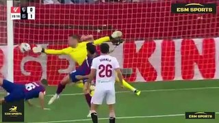 Sevilla vs Barcelona 1-2 Full Match Highlights & Goals 2024