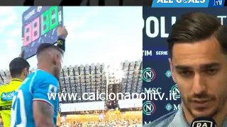 Napoli-Lecce 0-0 intervista post-partita Alex Meret