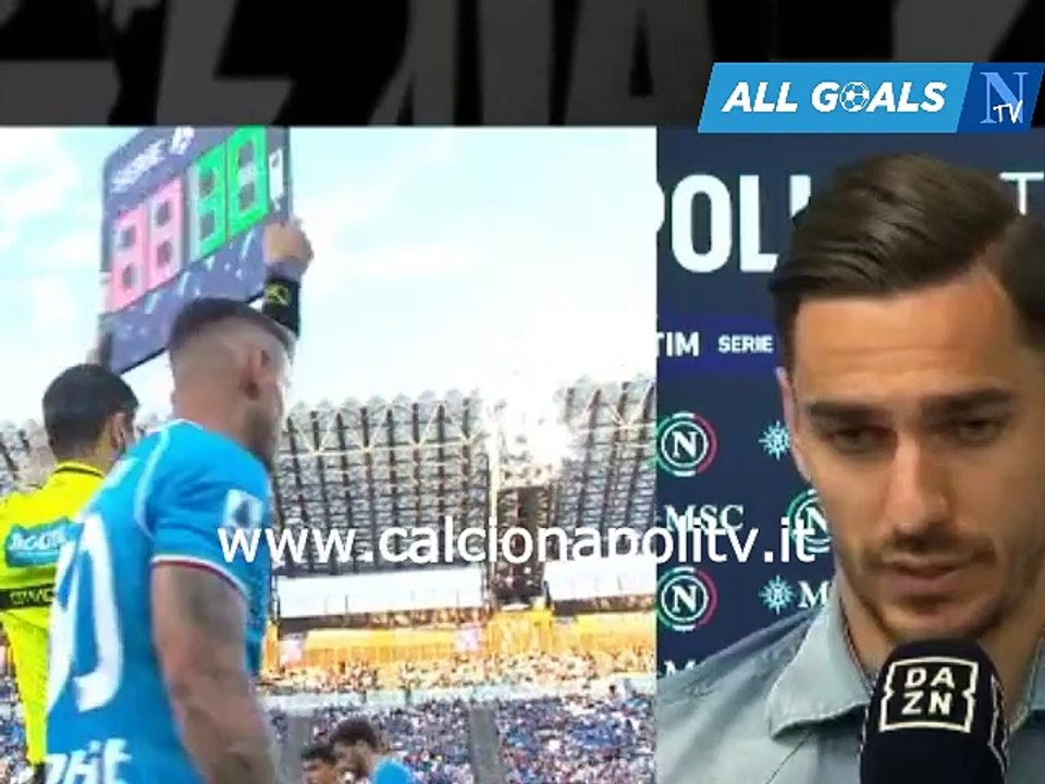 Napoli-Lecce 0-0 intervista post-partita Alex Meret