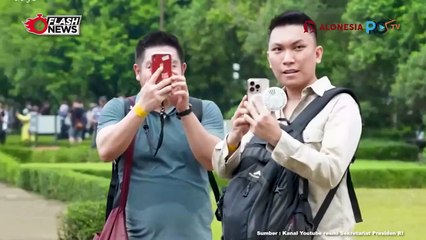 Presiden Jokowi Kunjungi Candi Borobudur Sambil Berakhir Pekan Bersama Keluarga