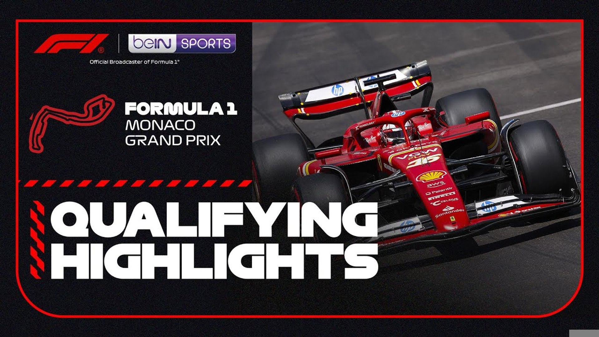 Qualifying Highlights Formula 1 Monaco Grand Prix 2024 beIN SPORTS